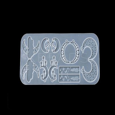 Silicone Pendant Molds DIY-Q030-02B-1