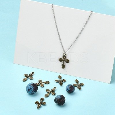 Tibetan Style Alloy Gothic Pendants LS-MLF0175Y-NF-1