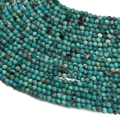 Natural HuBei Turquoise Beads Strands GG-CBA767B-A02-1