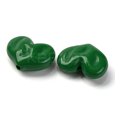 Opaque Acrylic Beads OACR-Z013-33E-1