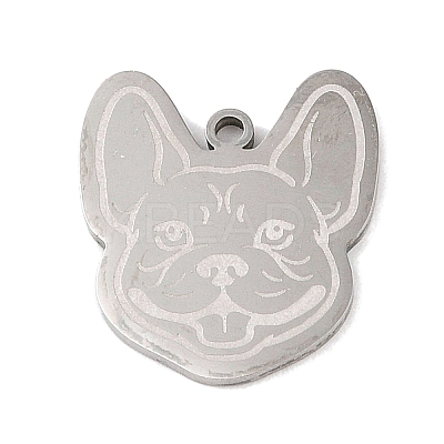 Non-Tarnish 201 Stainless Steel Pendants STAS-C095-32P-1
