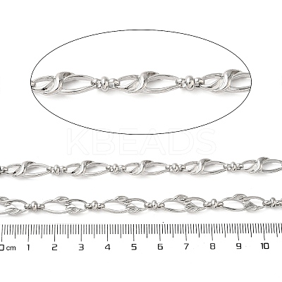 Alloy Twist Link Chains LCHA-L002-07P-1