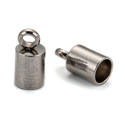 Tarnish Resistant 304 Stainless Steel Cord Ends LS-X-STAS-M242-12-1