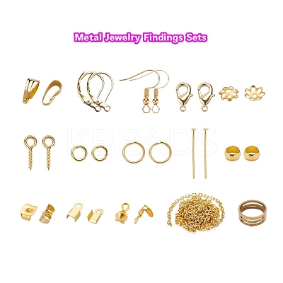 Metal Jewelry Findings Sets DIY-YW0001-23G-1