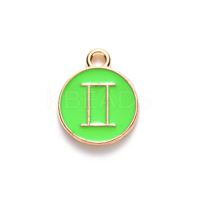 Alloy Enamel Pendants LS-ENAM-S124-01B-06I-1