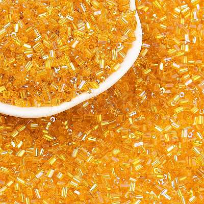 Two Cut Glass Seed Beads CSDB162C-1