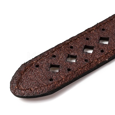 Vintage Hollow Out Leather Bracelet for Men - Unique Cycling Accessory ST5095914-1