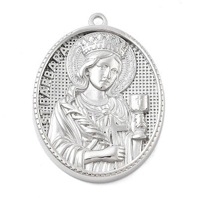 304 Stainless Steel Pendants STAS-Z121-01P-06-1