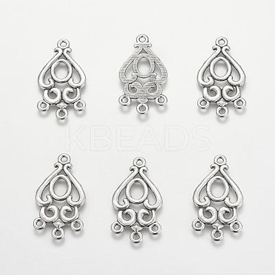 Alloy Teardrop Chandelier Component Links EA9733Y-1