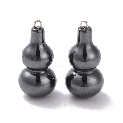 Non-magnetic Synthetic Hematite Pendants G-G856-10P-1