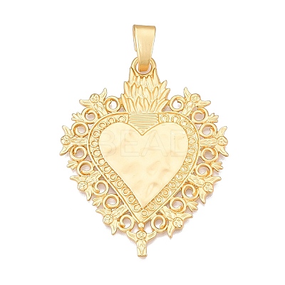 Rack Plating Alloy Big Pendants X-FIND-N005-56G-1