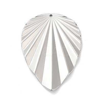 Non-Tarnish 304 Stainless Steel Big Pendants STAS-F290-08P-1