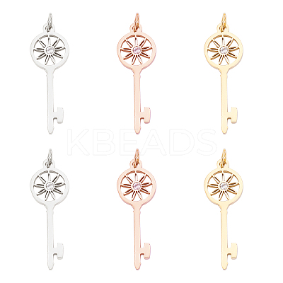 316 Stainless Steel Pendants STAS-UN0012-96-1