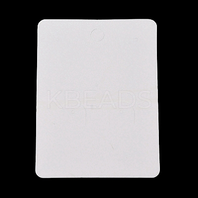 100Pcs Woven Web/Net with Feather Print Paper Jewelry Display Cards AJEW-Z021-01C-1