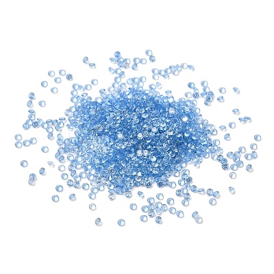Cubic Zirconia Cabochons ZIRC-K090-1.3mm-01K-1