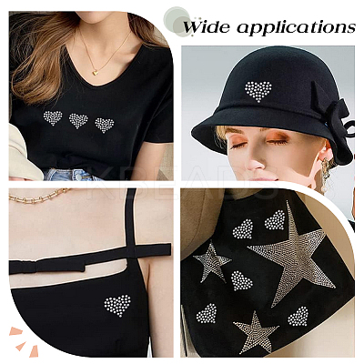 Hotfix Rhinestone DIY-WH0349-371D-1