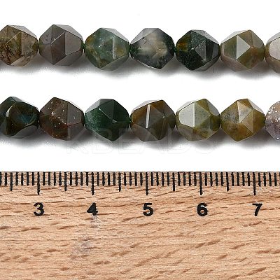 Natural Indian Agate Beads Strands G-Z119-A29-02-1