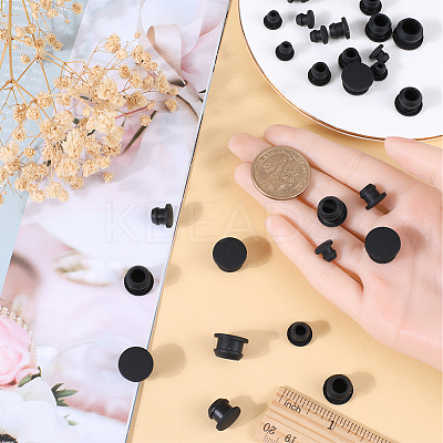 32Pcs 4 Style Silicone Bottle Seal Plug AJEW-GF0008-10D-01-1