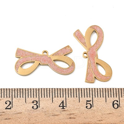 304 Stainless Steel Pendants STAS-D208-02G-1