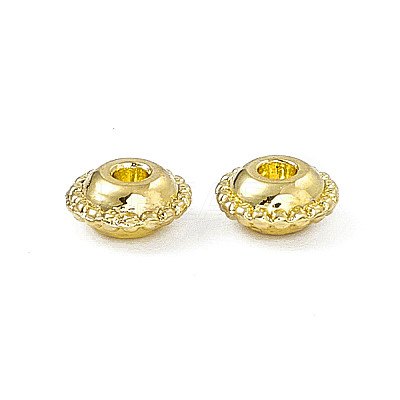 Rack Plating Alloy Spacer Beads PALLOY-I216-58LG-1
