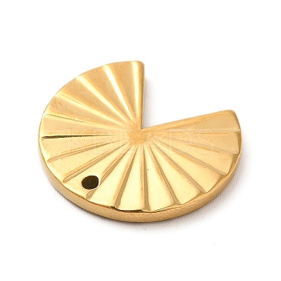 Ion Plating(IP) 304 Stainless Steel Pendants STAS-M312-01B-G-1