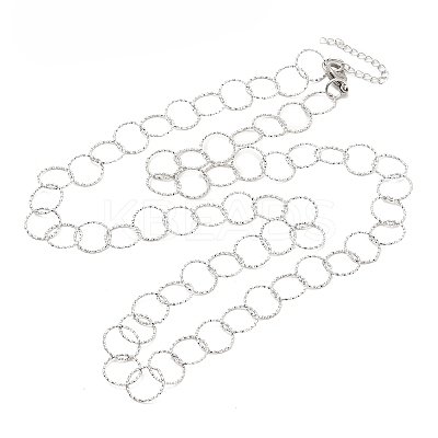 Non-Tarnish 304 Stainless Steel Necklaces STAS-D084-26P-1