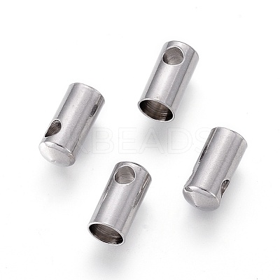 Tarnish Resistant 304 Stainless Steel Cord Ends STAS-F232-01G-P-1