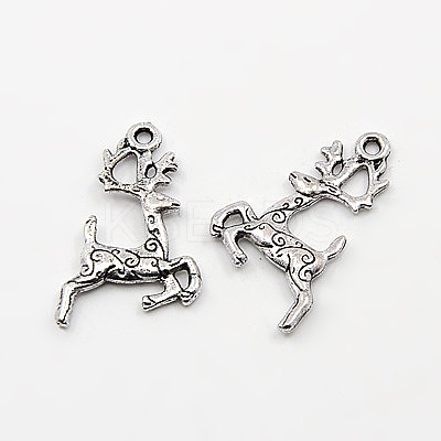 Tibetan Style Alloy Pendants LS-TIBEP-A100674-S-FF-1