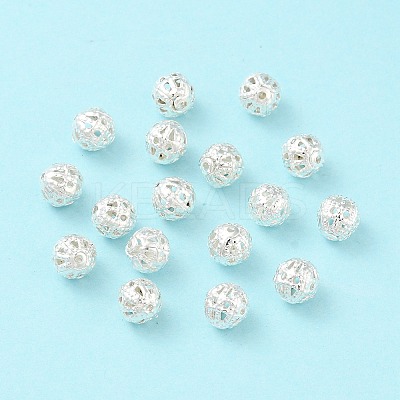 Brass Filigree Beads EC120-S-1
