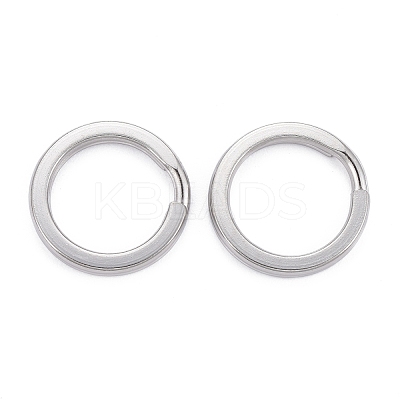 Tarnish Resistant 304 Stainless Steel Keychain Clasps X-KEYC-D049-05-1