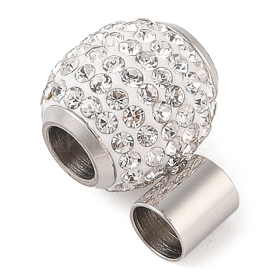 304 Stainless Steel Magnetic Clasps with Glue-in Ends RB-E402-1-1