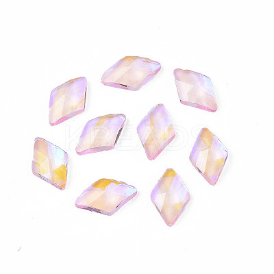 Glass Rhinestone Cabochons MRMJ-N027-037B-1