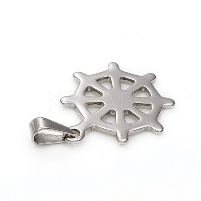 Tarnish Resistant 304 Stainless Steel Pendants STAS-I136-24P-1