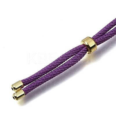 2.5MM Adjustable Braided Nylon Cords Necklace Making FB-CBAA152-02G-39-1