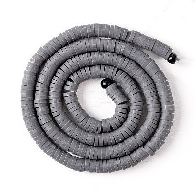 Handmade Polymer Clay Beads Strands CLAY-R089-4mm-Q062-1