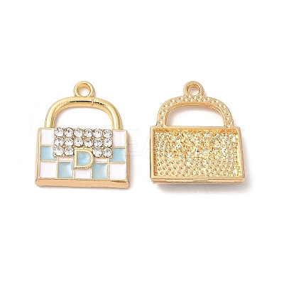 Alloy Enamel Pendants ENAM-F144-12C-1