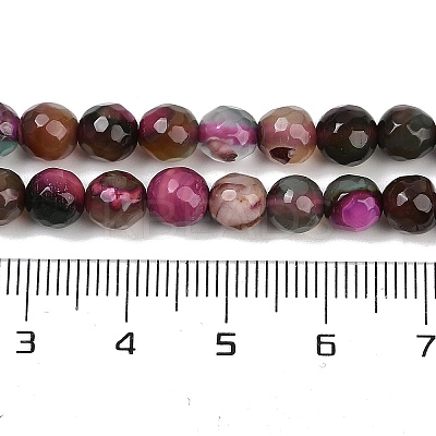 Natural Agate Beads Strands G-C082-A01-22-1
