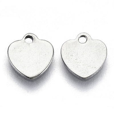 Non-Tarnish 201 Stainless Steel Charms STAS-R116-012B-1