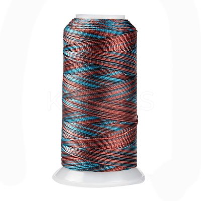 Segment Dyed Round Polyester Sewing Thread OCOR-Z001-A-18-1