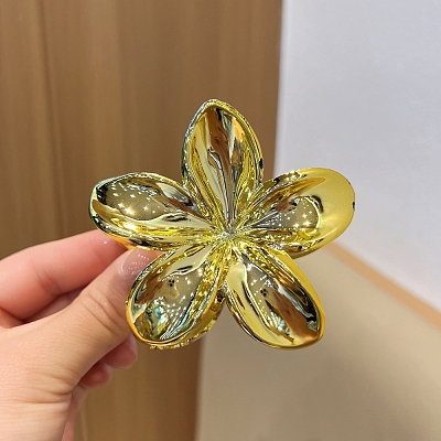 Flower Plastic Claw Hair Clips PW-WG12466-02-1