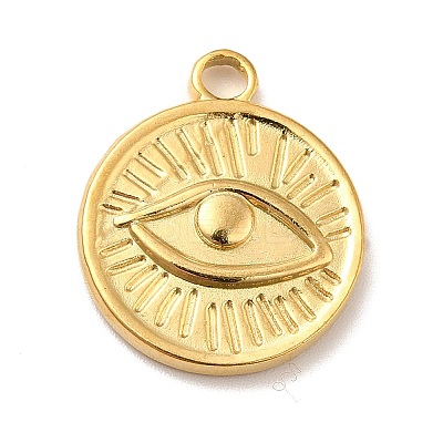 Ion Plating(IP) 304 Stainless Steel Pendants STAS-E176-15G-1