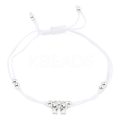 3Pcs Nylon Thread Braided Bead Bracelets BJEW-JB11212-1
