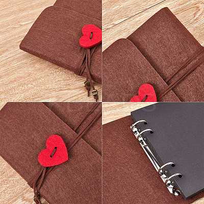 DIY Felt Scrapbook Photo Album DIY-CP0001-77B-02-1
