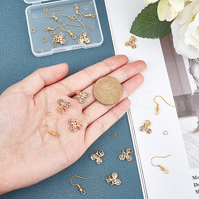 DIY Dangle Earring Making Kits DIY-AR0001-58-1