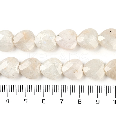 Natural Rainbow Moonstone Beads Strands G-G118-A01-01-1