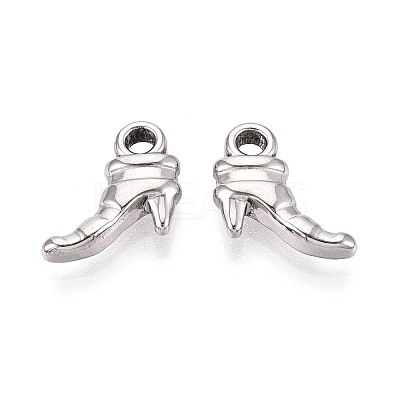 304 Stainless Steel Pendants STAS-T067-60P-1