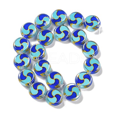 Glass Beads Strands GLAA-L047-03E-1