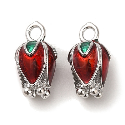 Brass Enamel Charms KK-S368-12P-1