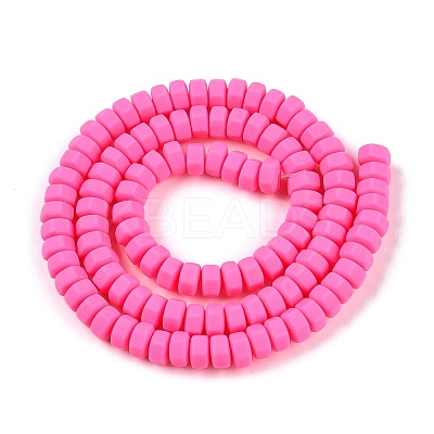 Handmade Polymer Clay Beads Strand CLAY-T021-01H-1