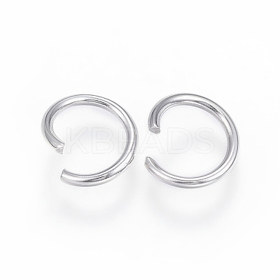 Tarnish Resistant 304 Stainless Steel Open Jump Rings A-STAS-F110-02P-1